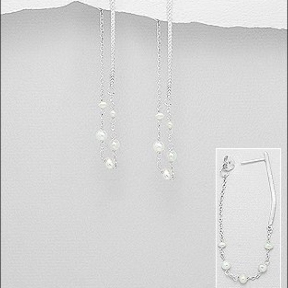 025 🆕 925 Silver Freshwater Pearl Earrings